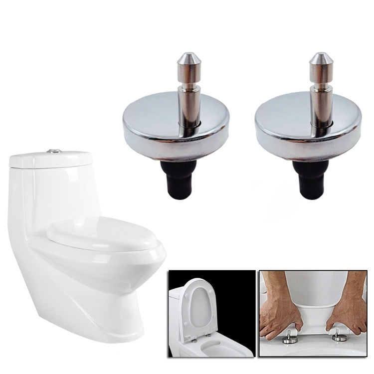 1 Pair 3903 Zinc Alloy Toilet Seat Hinge Installation Nut Quick Release Installation Screw(Toilet Cover Accessories) - Toilet Accessories by PMC TechLife | Online Shopping South Africa | PMC TechLife