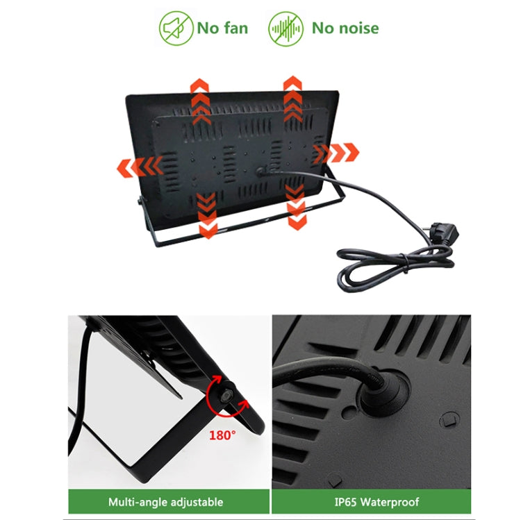 150W Ultra-Thin LED Plant Light, Full Spectrum COB Growth Light, Vegetable, Fruit & Flower Greenhouse Fill Light With Plug, Specification:EU Plug - LED Grow Lights by PMC TechLife | Online Shopping South Africa | PMC TechLife