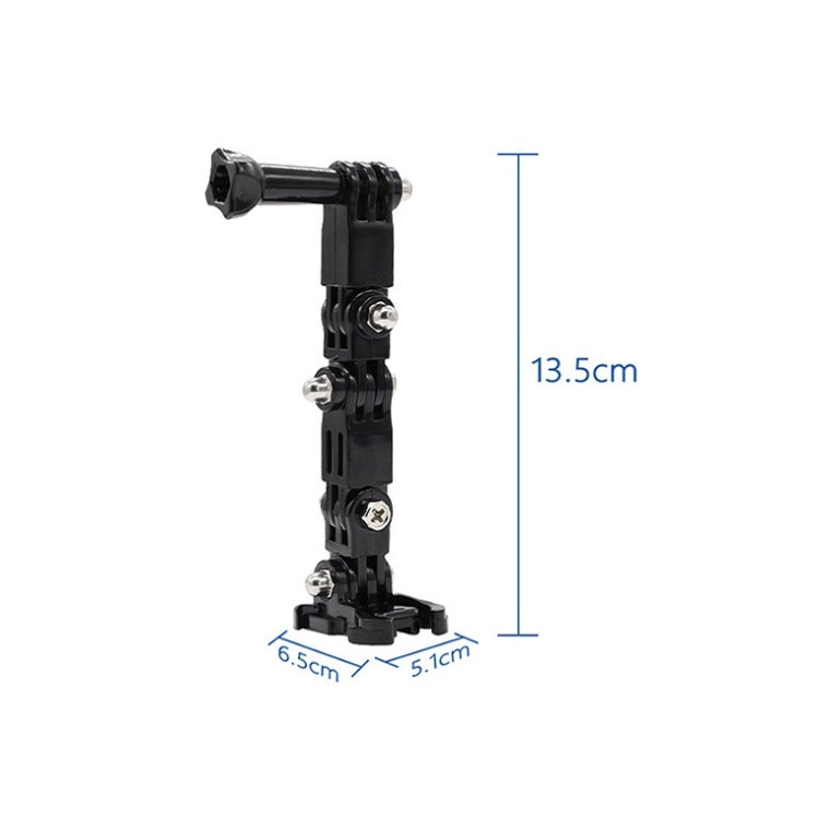 2 Set Cycling Helmet Adhesive Multi-Joint Arm Fixed Mount Set for GoPro Hero11 Black / HERO10 Black / GoPro HERO9 Black / HERO8 Black / HERO7 /6 /5 /5 Session /4 Session /4 /3+ /3 /2 /1, DJI Osmo Action and Other Action Cameras Top Combo Kit -  by PMC TechLife | Online Shopping South Africa | PMC TechLife