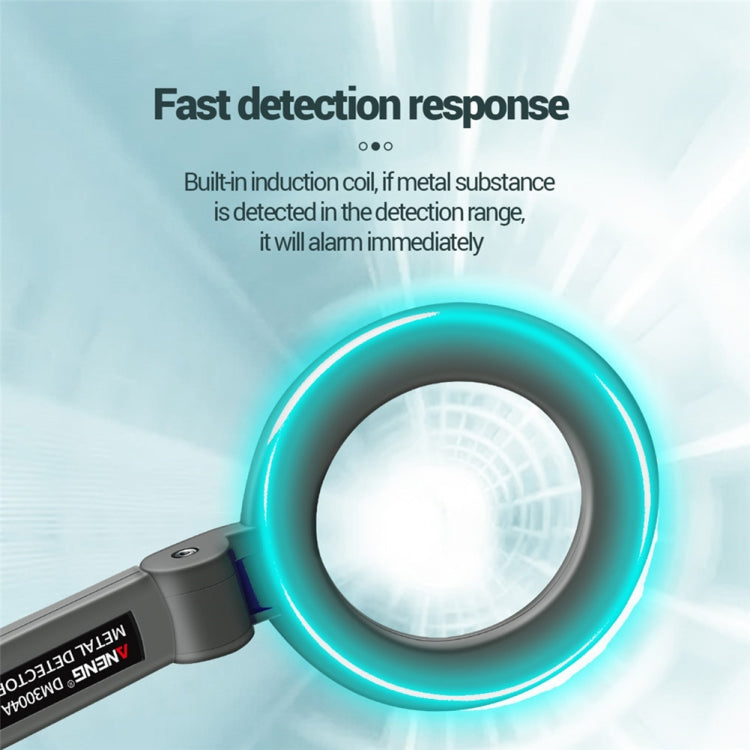ANENG  DM3004 Handheld Metal Detector High-Precision Sensitivity Station Airport Detection Scanning Detector Without  Battery - Metal Detector by ANENG | Online Shopping South Africa | PMC TechLife | Buy Now Pay Later Mobicred