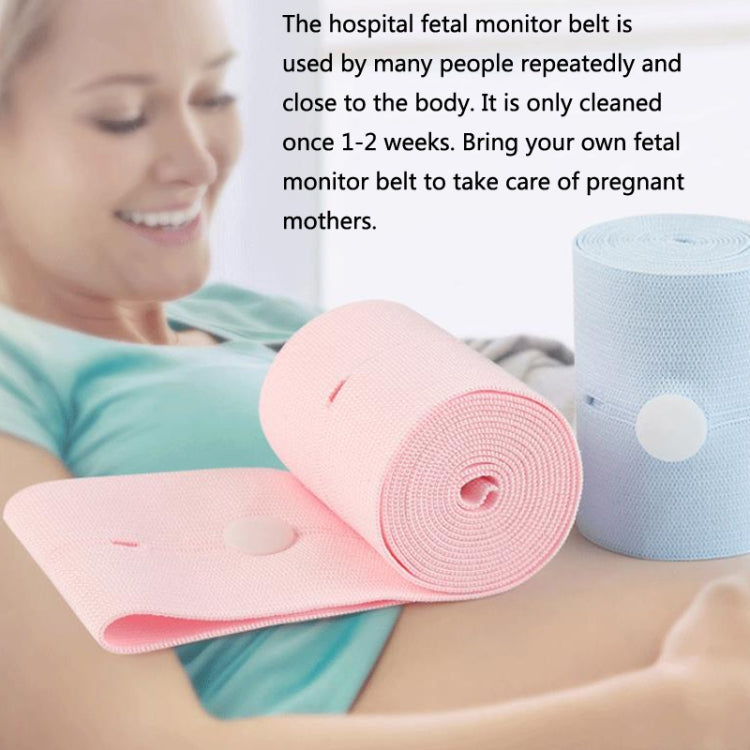 TH20150808 Fetal Monitoring Belt Widened Pregnant Women Check-up Adjustable Buttonhole Elastic Strap Monitoring Belt, Size: 6x130cm(Pink) - Others by PMC TechLife | Online Shopping South Africa | PMC TechLife