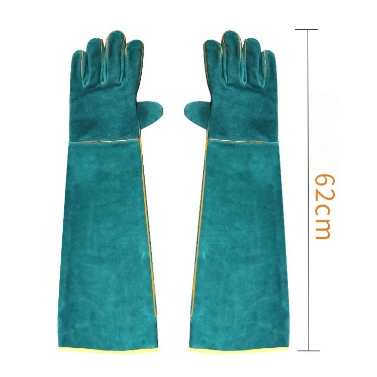 Reptile Anti-Bite Gloves 62cm Length Pet Protective Gloves(Blue) - Safety Gloves by PMC Jewellery | Online Shopping South Africa | PMC Jewellery