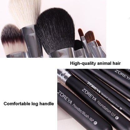 ZOREYA 7-In-1 Portable Bucket Makeup Brush Set For Beginners Makeup Bucket Brush, Exterior color: ZS733 - Makeup Brushes by PMC Jewellery | Online Shopping South Africa | PMC Jewellery