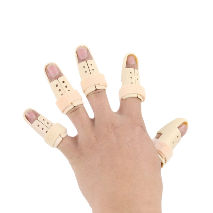 4 PCS Finger Splint Brace Adjustable Finger Support Protector For Fingers Arthritis Joint Finger Injury, Specification: No. 2: 48-52mm(Complexion) - Corrector by PMC Jewellery | Online Shopping South Africa | PMC Jewellery