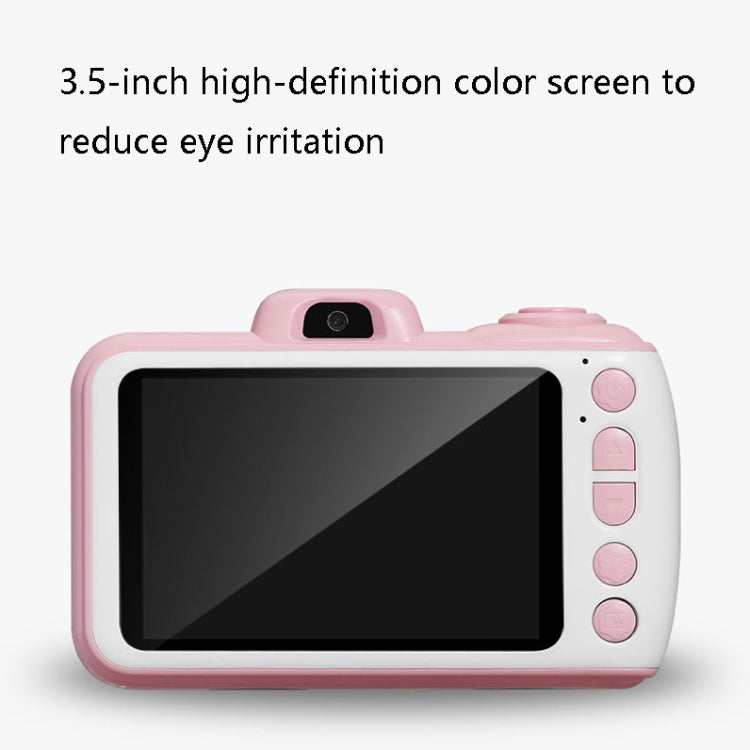 X38 3.5 Inches 4K Smart Digital Children Camera Dual-Camera HD Screen Automatic Focus Camera(Blue) - Children Cameras by PMC Jewellery | Online Shopping South Africa | PMC Jewellery