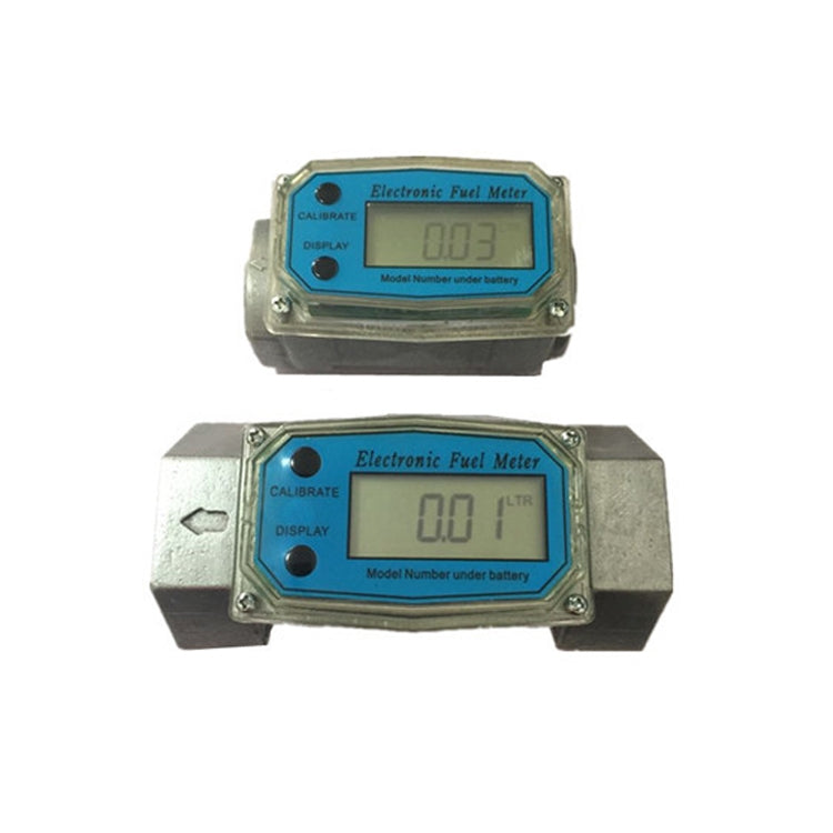 BD-H01 Electronic Display Turbine Flow Meter Metering Diesel Kerosene Methanol Urea Flow Meter Count Flow Meter, Specification: 1 Inch - Clocks & Car Meters by PMC Jewellery | Online Shopping South Africa | PMC Jewellery