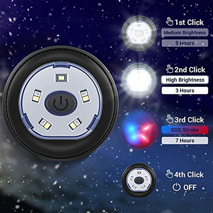 M1-BL LED Glowing Bluetooth Music Hat Wireless Call Night Running Hat(Navy) - Smart Hats by PMC TechLife | Online Shopping South Africa | PMC TechLife | Buy Now Pay Later Mobicred