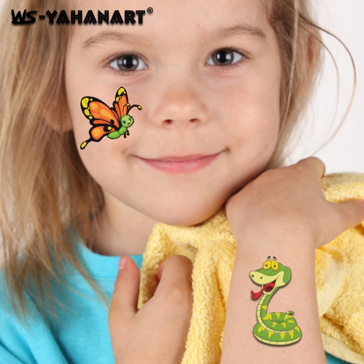 10 PCS Animal Bronzing Cartoon Tattoo Stickers Children Temporary Arm Stickers(WE-017) - Sticker by PMC Jewellery | Online Shopping South Africa | PMC Jewellery