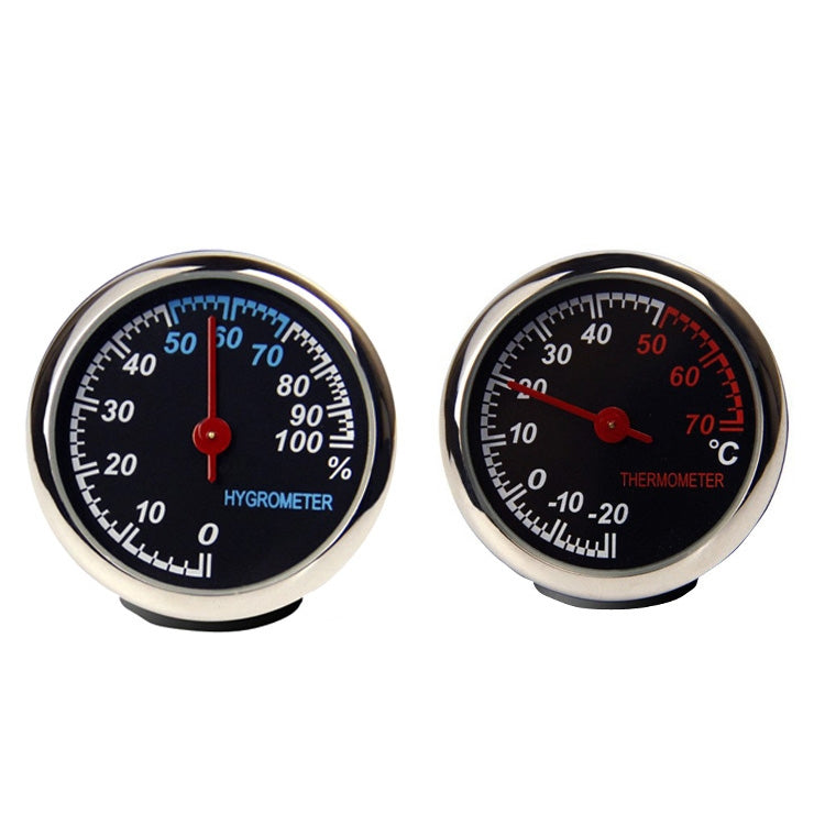 2 PCS Vehicle-Mounted High Temperature And Low Temperature Hygrometer - Clocks & Car Meters by PMC Jewellery | Online Shopping South Africa | PMC Jewellery