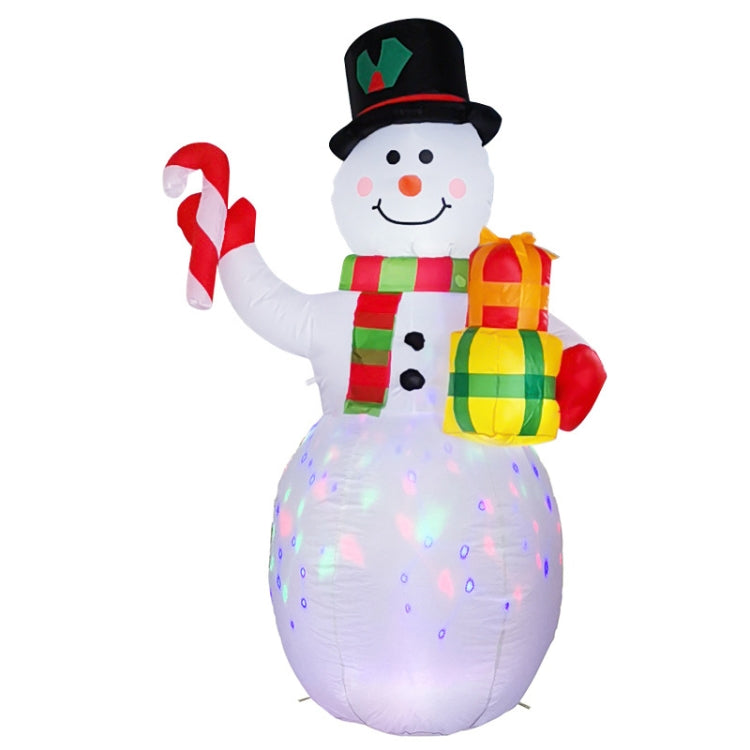 Santa Claus Christmas Tree Snowman Inflatable LED Luminous Christmas Ornaments, US Plug(QM0003-1.5M) - Ornaments by PMC Jewellery | Online Shopping South Africa | PMC Jewellery