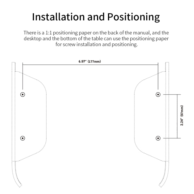 Multi-Function Tablet Bracket Router Desktop Wall Storage Bracket For Mac Mini(Transparent) - Desktop Holder by PMC TechLife | Online Shopping South Africa | PMC TechLife