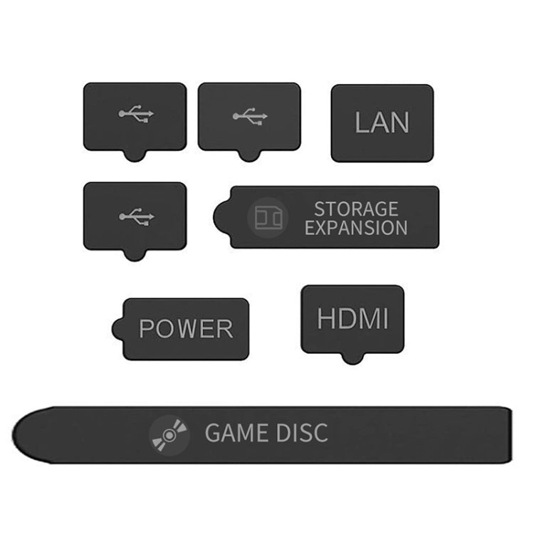 For XBOX Series S/X Host Dustproof Set Dust Plug,Style: Normal Edition - Cases by PMC Jewellery | Online Shopping South Africa | PMC Jewellery