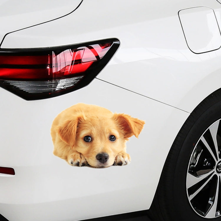 Style 1 Small 3D Simulation Dog Car Stickers Rain-Proof Sunscreen Car Sticker Scratch Shaving Decoration Stickers - Decorative Sticker by PMC Jewellery | Online Shopping South Africa | PMC Jewellery