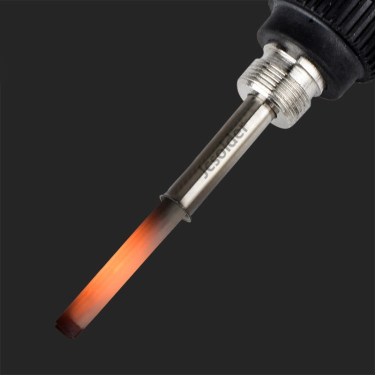 Metallic LCD Temperature Regulating Soldering Iron And Soldering Iron Tip Set Electric Soldering Iron Welding Tool(110V US Plug Black Head Black) - Soldering Iron Set by PMC TechLife | Online Shopping South Africa | PMC TechLife