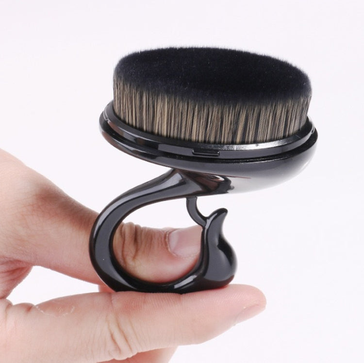 Little Swan Multifunctional Makeup Brush Non-Marking Magic Foundation Brush Washing Brush(Black) - Tools by PMC Jewellery | Online Shopping South Africa | PMC Jewellery