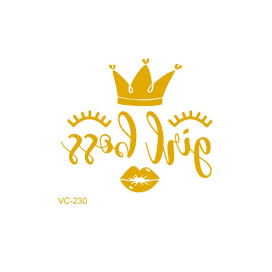 20 PCS Waterproof Bachelor Party Hot Stamping Wedding Bridal Tattoo Stickers(VC-230) - Sticker by PMC Jewellery | Online Shopping South Africa | PMC Jewellery