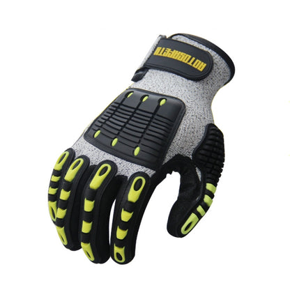 ROTOSAFETY RZT-HFZ20 Shock-Proof Anti-Smashing Anti-Cutting Anti-Collision Gloves TPR Mechanical Maintenance Fire Rescue Miners Mining Anti-Stab Gloves, Size: XL - Workplace Safety Supplies by PMC Jewellery | Online Shopping South Africa | PMC Jewellery