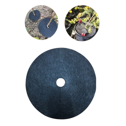 42x5cm Ecological Anti-Grass Non-Woven Cloth Gardening Floor Cover Cloth Breathable Moisturizing Can Reduce Fruit Garden Film(Black) - Garden Netting by PMC Jewellery | Online Shopping South Africa | PMC Jewellery