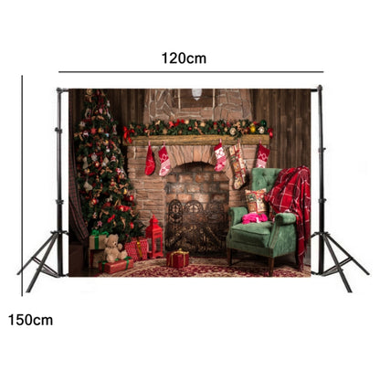 2.1m x 1.5m 3D Christmas Fireplace Studio Background Cloth - Other by PMC Jewellery | Online Shopping South Africa | PMC Jewellery