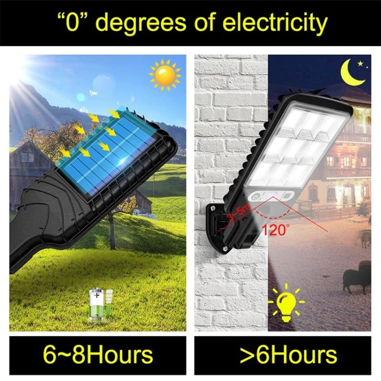 616 Solar Street Light LED Human Body Induction Garden Light, Spec: 72 SMD No Remote Control - LED Street Light by PMC Jewellery | Online Shopping South Africa | PMC Jewellery