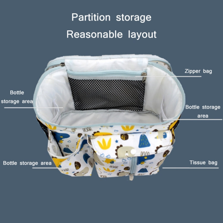 Multifunctional Baby Stroller Storage Bag, Colour: White Alpaca - Strollers Accessories by PMC Jewellery | Online Shopping South Africa | PMC Jewellery