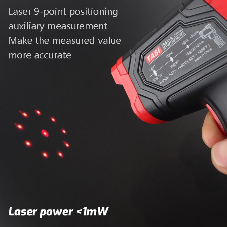 TASI Colorful Screen Infrared Thermometer,  -50-480 Degrees Celsius(TA601A) - free shipping - PMC TechLife - Order now!