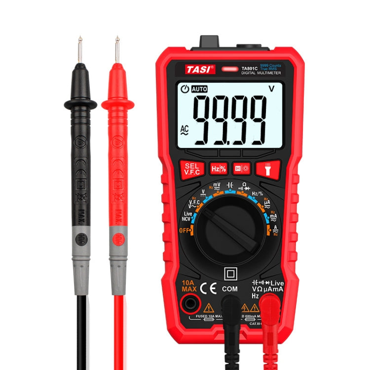 TASI Automatic Digital Multimeter(TA801C) - Digital Multimeter by TASI | Online Shopping South Africa | PMC TechLife | Buy Now Pay Later Mobicred