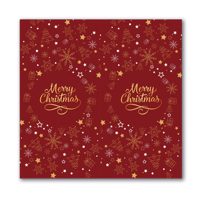 Merry Christmas Rectangular Gift Box Seal Stickers(C1) - Sticker & Tags by PMC Jewellery | Online Shopping South Africa | PMC Jewellery