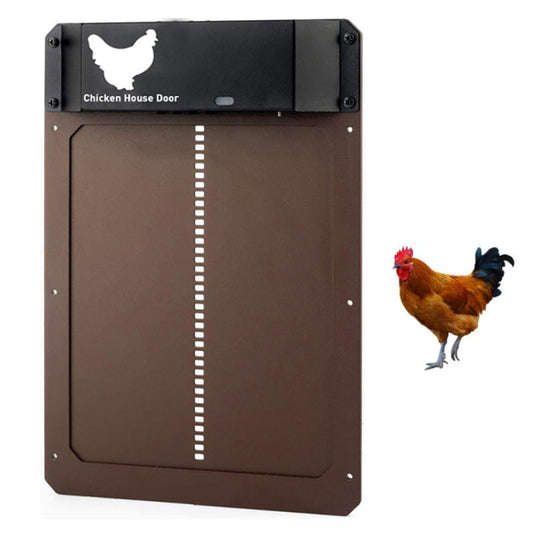 B177  Light-Sensitive Automatic Chicken Coop Door Hen House Pet Door - Pet Screen Doors by PMC Jewellery | Online Shopping South Africa | PMC Jewellery