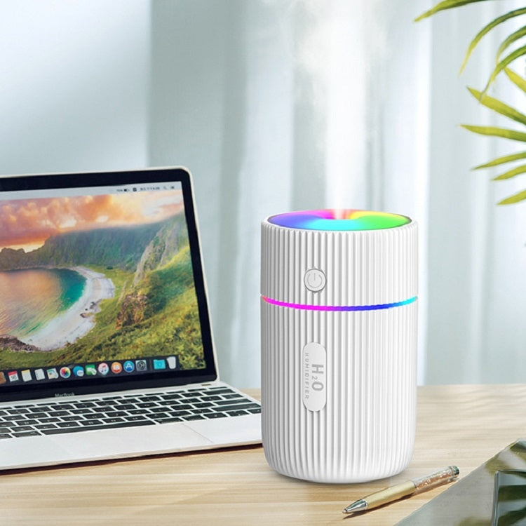 Colorful Cup Humidifier USB Mini Car Air Purifier(White) - Air Purifiers & Parts by PMC TechLife | Online Shopping South Africa | PMC TechLife
