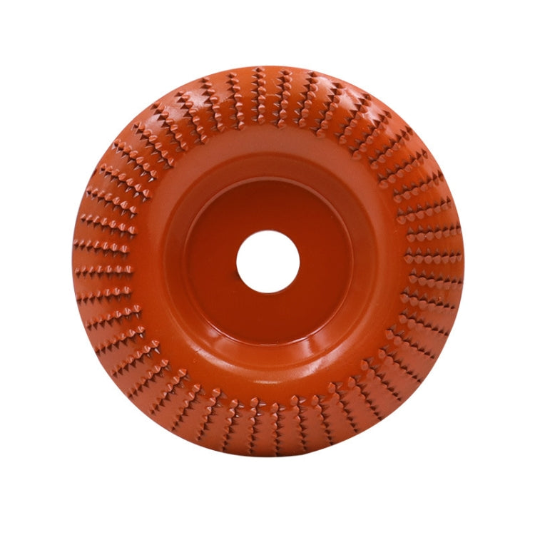 Woodworking Sanding Plastic Stab Discs Hard Round Grinding Wheels For Angle Grinders, Specification: 100mm Orange Curved - Abrasive Tools & Accessories by PMC Jewellery | Online Shopping South Africa | PMC Jewellery