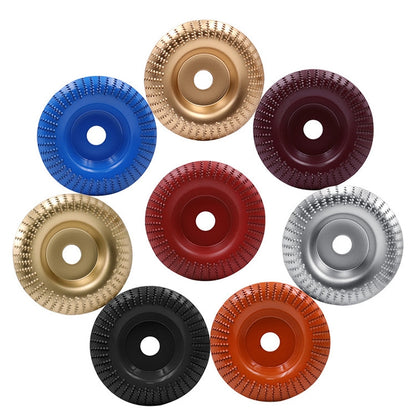Woodworking Sanding Plastic Stab Discs Hard Round Grinding Wheels For Angle Grinders, Specification: 100mm Orange Curved - Abrasive Tools & Accessories by PMC Jewellery | Online Shopping South Africa | PMC Jewellery