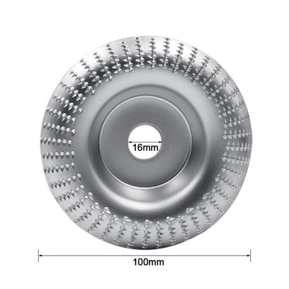 Woodworking Sanding Plastic Stab Discs Hard Round Grinding Wheels For Angle Grinders, Specification: 100mm Silver Curved - Abrasive Tools & Accessories by PMC Jewellery | Online Shopping South Africa | PMC Jewellery