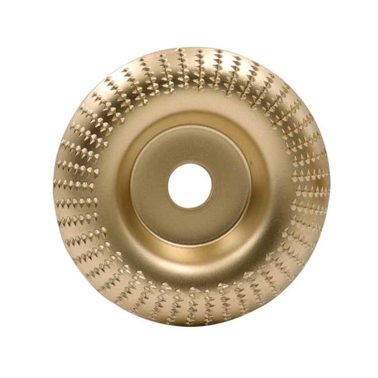 Woodworking Sanding Plastic Stab Discs Hard Round Grinding Wheels For Angle Grinders, Specification: 100mm Golden Curved - Abrasive Tools & Accessories by PMC Jewellery | Online Shopping South Africa | PMC Jewellery