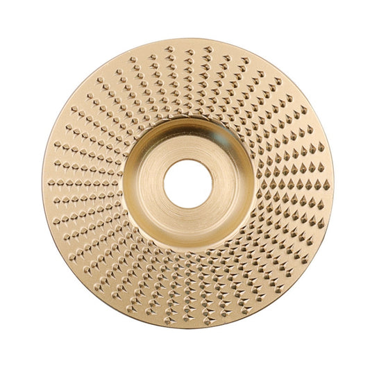 Woodworking Sanding Plastic Stab Discs Hard Round Grinding Wheels For Angle Grinders, Specification: 98mm Golden Plane - Abrasive Tools & Accessories by PMC Jewellery | Online Shopping South Africa | PMC Jewellery