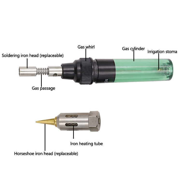4 In 1 Home Welding Repair Tool Pen Type Gas Soldering Iron - Soldering Iron Tip by PMC TechLife | Online Shopping South Africa | PMC TechLife