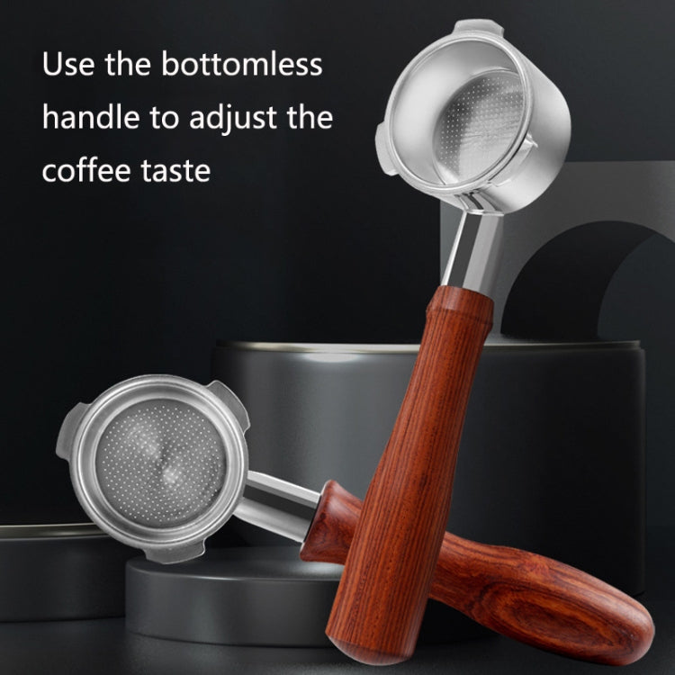 DL-1 Zinc Alloy Coffee Maker Bottomless Handle For Dongling, Style: Beech Two Coils - Coffee Tools by PMC Jewellery | Online Shopping South Africa | PMC Jewellery