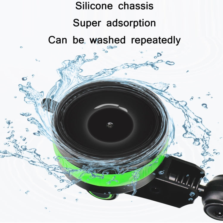 Car Diamond Suction Cup Mobile Phone Holder(Green) - Car Holders by PMC TechLife | Online Shopping South Africa | PMC TechLife