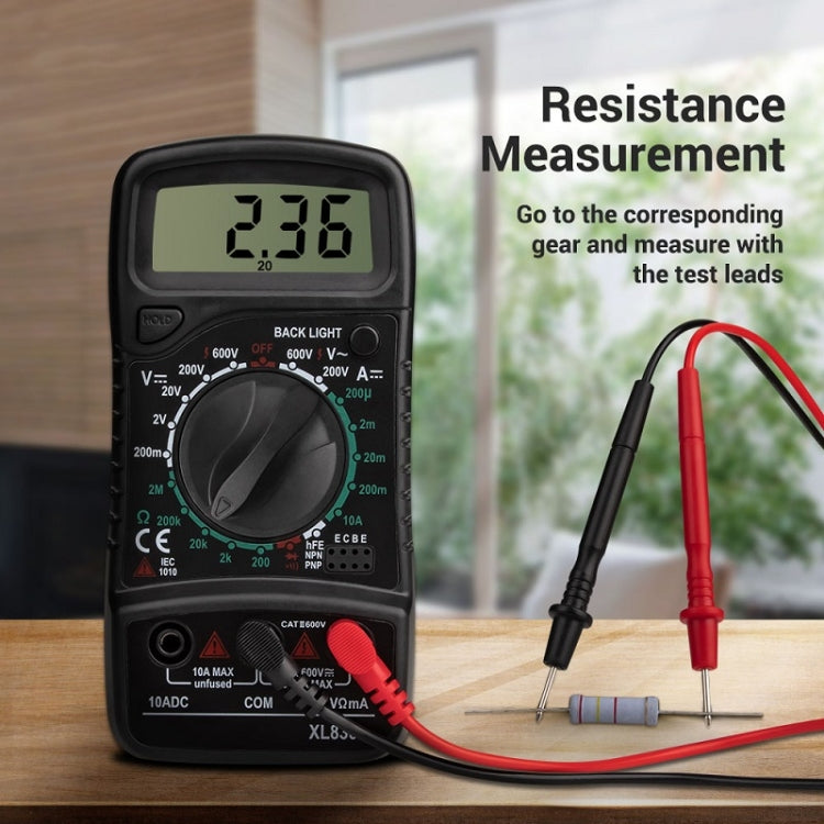 ANENG XL830L Multi-Function Digital Display High-Precision Digital Multimeter, Specification: Standard+10A Extra Tip Pen(Blue) - free shipping - PMC TechLife - Order now!