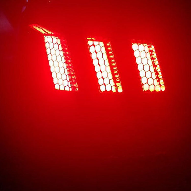 5 PCS Car Honeycomb Tail Lamp Film Universal Personality Modified Light Film Sticker(Carbon Fiber Black) - Auto Film by PMC Jewellery | Online Shopping South Africa | PMC Jewellery