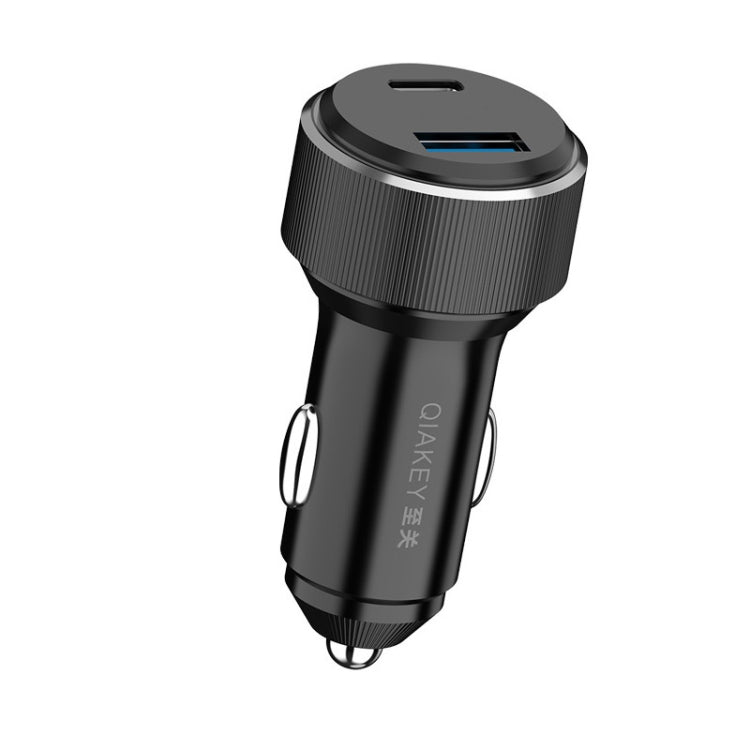 QIAKEY TM319 Dual Port Fast Charge Car Charger - free shipping - PMC TechLife - Order now!