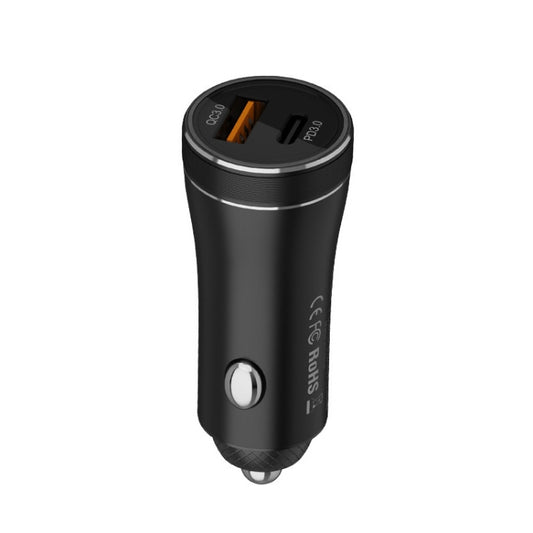 QIAKEY BK919 Dual Ports Fast Charge Car Charger - Car Charger by QIAKEY | Online Shopping South Africa | PMC Jewellery