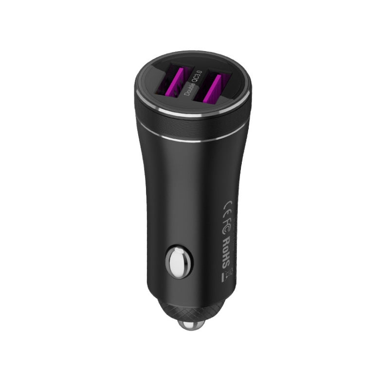 QIAKEY BK928 Dual Ports Fast Charge Car Charger - Car Charger by QIAKEY | Online Shopping South Africa | PMC TechLife | Buy Now Pay Later Mobicred