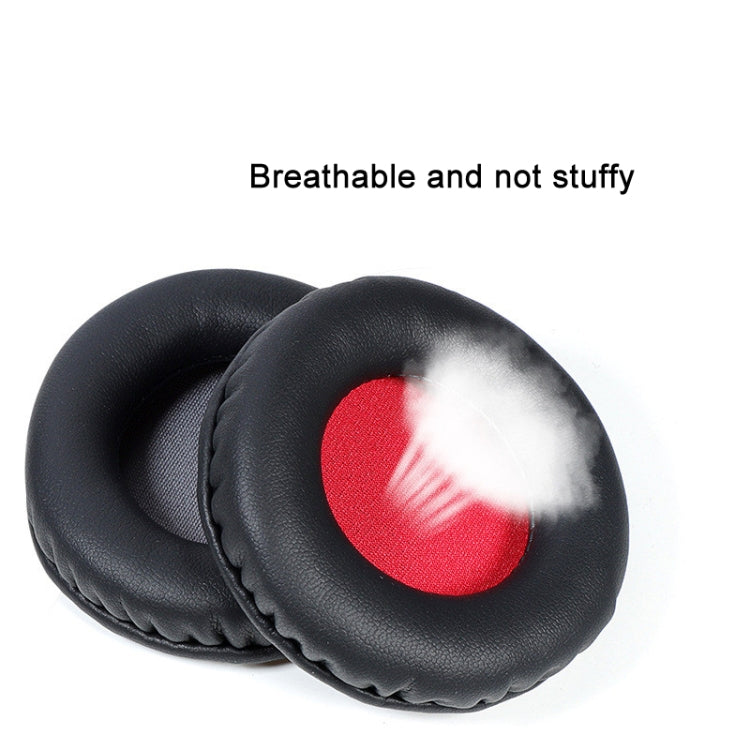 1 Pair Headset Sponge Earmuffs for Audio-Technica ATH-S200BT(White+Gray) - Earmuff & Pad by PMC TechLife | Online Shopping South Africa | PMC TechLife