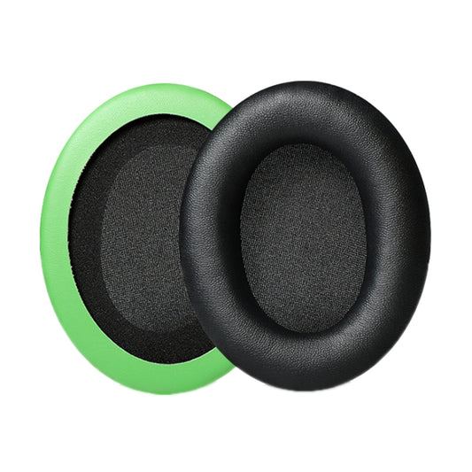 1 Pair Headset Earmuffs For Kingston HyperX Cloud II / Silver / Alpha / Flight / Stinger, Colour: Black+Green Protein Skin - Earmuff & Pad by PMC Jewellery | Online Shopping South Africa | PMC Jewellery