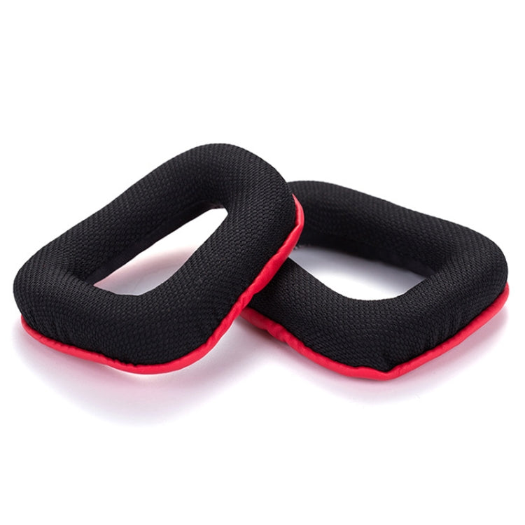 2 PCS Headset Sponge Earmuffs for Logitech G35 / G930 / G430 / F450(Black) - Earmuff & Pad by PMC TechLife | Online Shopping South Africa | PMC TechLife