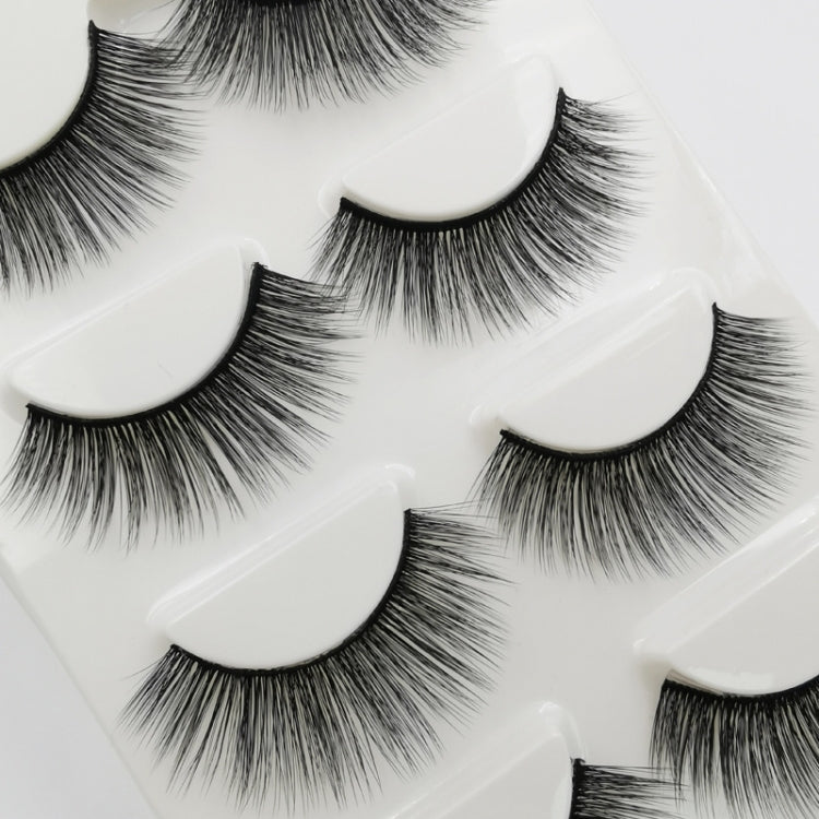 2 Sets SHIDISHANGPIN 3D Mink False Eyelashes Naturally Thick Eyelashes(G103) - Eyes by PMC Jewellery | Online Shopping South Africa | PMC Jewellery