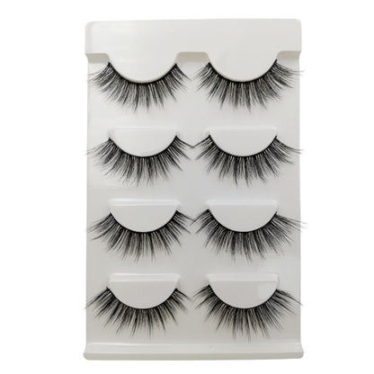 2 Sets SHIDISHANGPIN 3D Mink False Eyelashes Naturally Thick Eyelashes(G108) - Eyes by PMC Jewellery | Online Shopping South Africa | PMC Jewellery