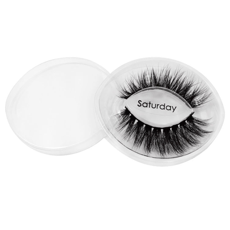 ShidiShangpin 3D Mink False Eyelashes Natural Three-Dimensional 7 Pairs Of Eyelashes Set(Saturday) - Eyes by PMC Jewellery | Online Shopping South Africa | PMC Jewellery