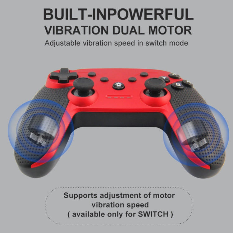 HS-SW520 3 In 1 Gamepad For Switch / PC / Android(Orange) - Gamepads by PMC TechLife | Online Shopping South Africa | PMC TechLife | Buy Now Pay Later Mobicred